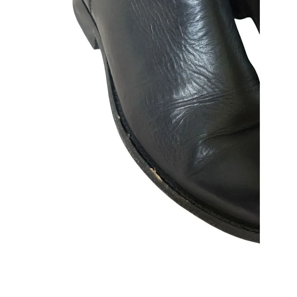 Frye Paige Tall Leather Riding Boots size 7.5 Black - Picture 13 of 16